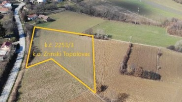 Poljoprivredno Zemljište Zrinski Topolovac