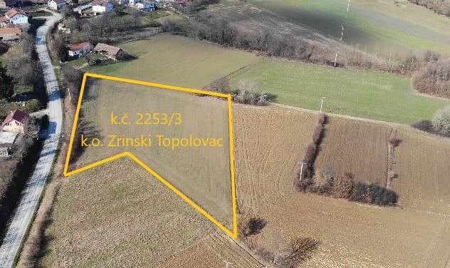 Poljoprivredno Zemljište Zrinski Topolovac