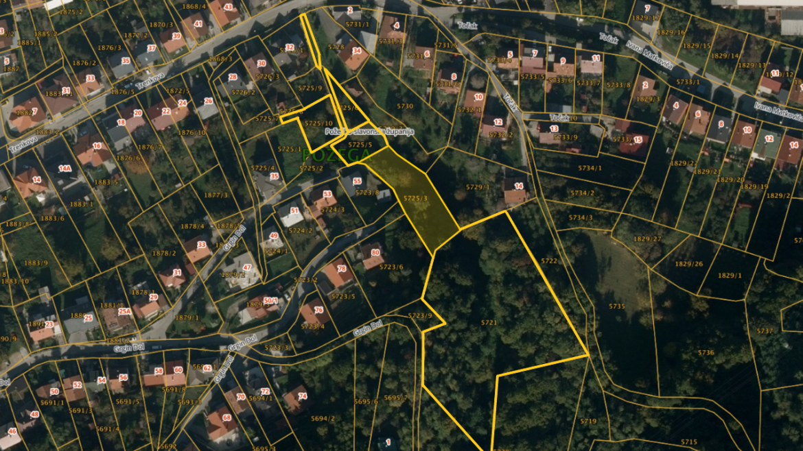 Građevinsko zemljište Požega